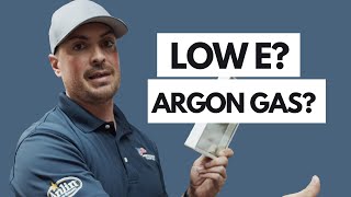 WHAT IS LOW E amp ARGON GAS [upl. by Hayden]