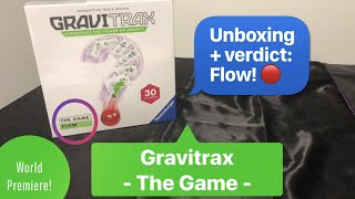 Gravitrax The Game FLOW unboxing  verdict World Premiere [upl. by Voccola]