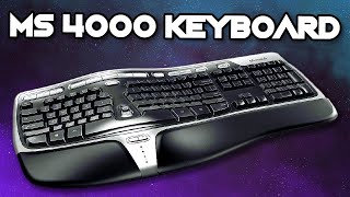 Microsoft Natural Ergonomic 4000 Keyboard  Unboxing and Review [upl. by Millisent]