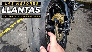 ✅ LAS MEJORES LLANTAS para la NS 200 😎 ciudad y carretera Battlax RS10 [upl. by Divaj]