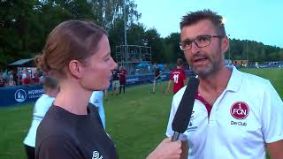 Interviews  TSV Windsbach vs 1 FC Nürnberg  NÜRNBERGER FanMatch 2017 [upl. by Scoter114]