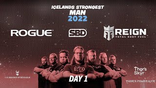 Full Live Stream  2022 Icelands Strongest Man  Day 1 [upl. by Nhaj]