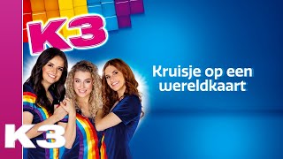 K3 lyrics Kruisje op een wereldkaart [upl. by Eydnarb]