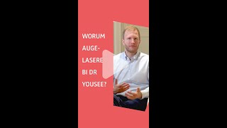 Augenlasern Erfahrungen Warum AugenlaserOP bei der YOUSEE in Basel Schweiz [upl. by Isyed]