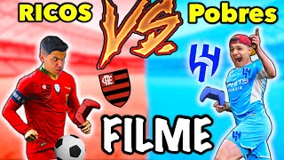 RICOS VS POBRES NO FIFA 24 VERMELHO VS AZUL  FILME COMPLETO [upl. by Sivram]