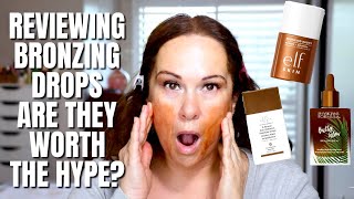 REVIEWING BRONZING DROPS ARE THEY WORTH THE HYPE [upl. by Bound985]