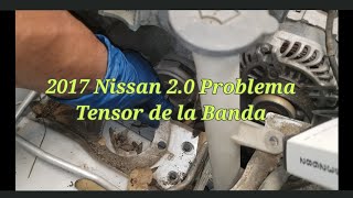 2017 Nissan Belt Tensioner problem Spark plugs and coils replacement  Tensor de banda nv200 [upl. by Anor]