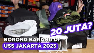 BORONG BARANG DI EVENT SNEAKER USS JAKARTA  sneaker fashion streetwear [upl. by Perlman]