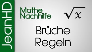 Mathe Nachhilfe  Zahlenbereiche Rechenregeln Brüche [upl. by Patin]