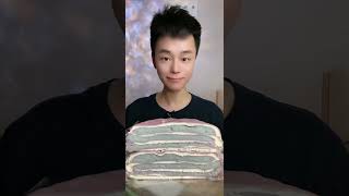 asmr crepe cake [upl. by Dolorita775]