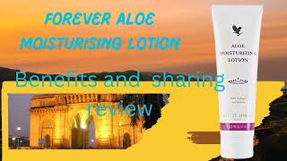 Forever aloe moisturising lotionforever living products [upl. by Aneres]