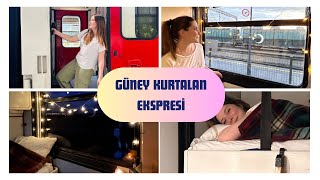 GÜNEY KURTALAN EKSPRESİ 🚃 24 Saatlik Tren Yolculuğu Son Anda Nasıl Bilet Buldum [upl. by Vail456]