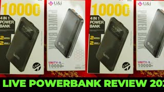 Best powerbank review live 2024 [upl. by Meekahs]