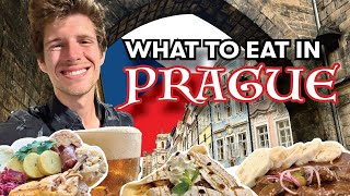 What to eat in Prague Czechia 🇨🇿  Tastes of the World [upl. by Zeugirdor]