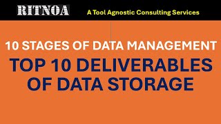 Top 10 Deliverables of Data Storage  RITNOA Consulting [upl. by Debi]