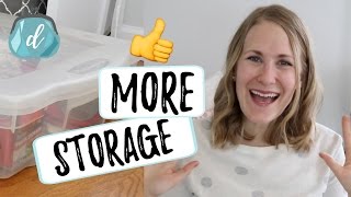 MAXIMIZE STORAGE  Best under bed organizers [upl. by Alleul]