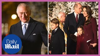 Royal reunion King Charles III Camilla Prince William Kate Middleton and family [upl. by Talmud]