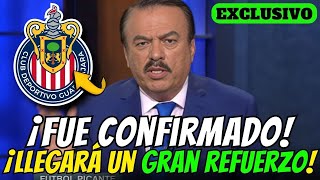 🚨¡URGENTE ¡FICHAJE EXPLOSIVO ¡FERNANDO HIERRO LO CONFIRMA  NOTICIAS CHIVAS HOY [upl. by Anirtek820]