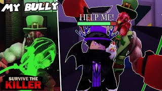 Funny Moments with MY BULLY Clucky  🔪Survive The Killer [upl. by Joelly378]