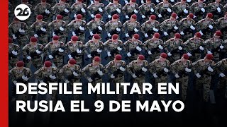 Rusia anticipa cómo será el Desfile Militar por el Día de la Victoria el 9 de mayo [upl. by Oznecniv337]