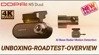 Aussiecams  DDPAI N5 dual AI radar OVERVIEW UNBOXING and ROADTEST [upl. by Lebatsirhc88]