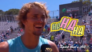 Alexander Zverev quotThis court is very BADquot  Rome 2022 [upl. by Marnie]