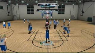 NBA 2K10  My Player Draft Combine Game 2 [upl. by Vivia876]