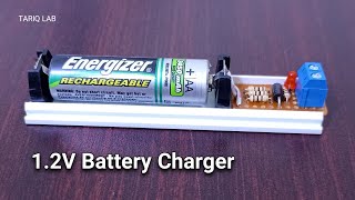 How To Make 12V Battery Charger  AA battery Charger [upl. by Wallraff830]