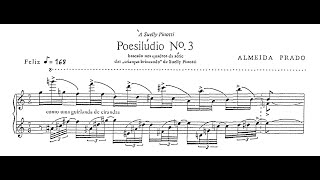 Almeida Prado  Poesilúdio No3 Almeida Prado piano [upl. by Codel]