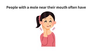 Do you have a mole around your mouth [upl. by Nelra]