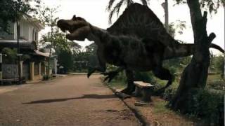 Jurassic Park 3D Movie CLIP  Its Inside 1993  Steven Spielberg Movie HD [upl. by Gnohp]