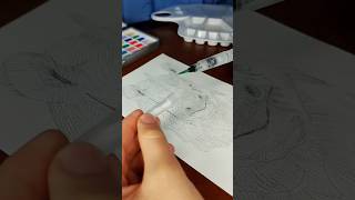 Rinoceronte en Acuarela 🎨 learning viralshort artwithenie art watercolor painting tutorial [upl. by Giacopo]