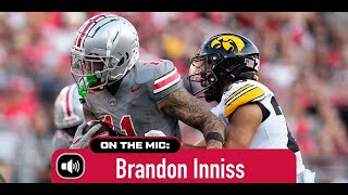 Ohio States Brandon Inniss on what he sees in Oregons defense [upl. by Laddie]