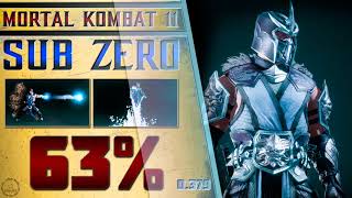 Sub Zero  СабЗиро Combo Guide Mortal Kombat 11 [upl. by Kulseth]