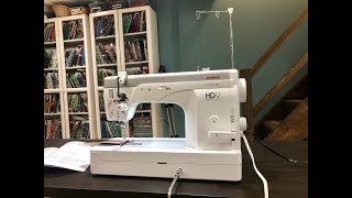 Blue Calla Patterns  Janome HD9 Unboxing  Part 22 [upl. by Albur]