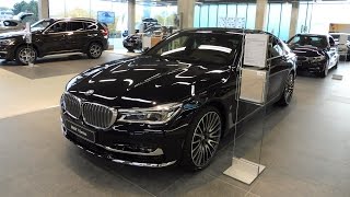 BMW 740e iPerformance 2017  Review [upl. by Enileoj]