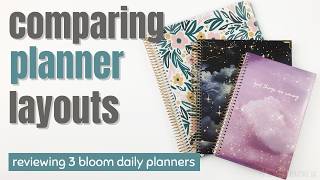 2025 Bloom Planner Comparison Which One Should You Buy  Bloom Daily Planner Review [upl. by Niamert79]