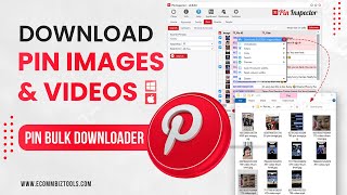 How to download Videos amp Images from Pinterest with Pin Inspector Media Downloader Tools [upl. by Attelra408]