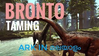 Ark mobile E145 bronto taming  how to tame bronto  ark in Malayalam [upl. by Pool]