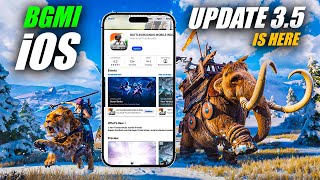 How to Update 35 In BGMI official  Ios IPhone amp Ipad New Update 35 Is Here Download [upl. by Harbird]