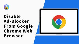 How to disable AdBlocker from Google Chrome Web Browser  Turn Off Ad Blocker Chrome [upl. by Jenine]