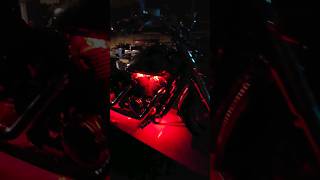 LED Lighting kit installed Party Mode Engaged partymode motorcycle ledlights underglow airride [upl. by Carine]