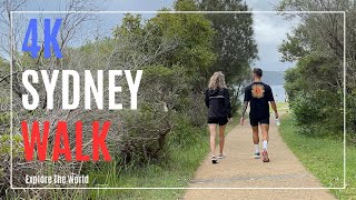 【4K】 Sydney Walk  Watsons Bay Beach Camp Cove Beach South Head Heritage Trail Sydney Harbour NP [upl. by Porett]