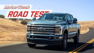 The 2024 Ford F350 Super Duty Works Harder AND Smarter  MotorWeek Road Test [upl. by Aubry]