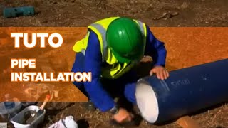 SaintGobain PAM Tutorial Ductile Iron pipe installation [upl. by Norita228]