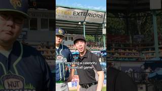 I umpired a celebrity allstar game mlb [upl. by Niwhsa]