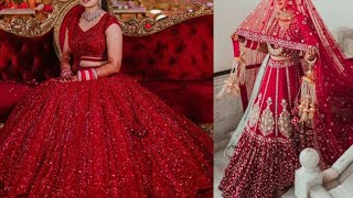 2020 latest modern bridal lehenga design ideasindian bridal best outfit ideas [upl. by Liponis]