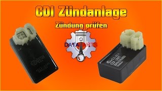 CDI Zündanlage Zündung prüfen [upl. by Arhsub]