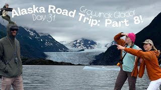 Alaska Road Trip Part 8  Hike Grewingk Glacier With Us  COAK [upl. by Ahseuqram]