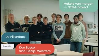 Don Bosco SintDenijsWestrem STEMproject de volautomatische pillendoos [upl. by Aneleh675]